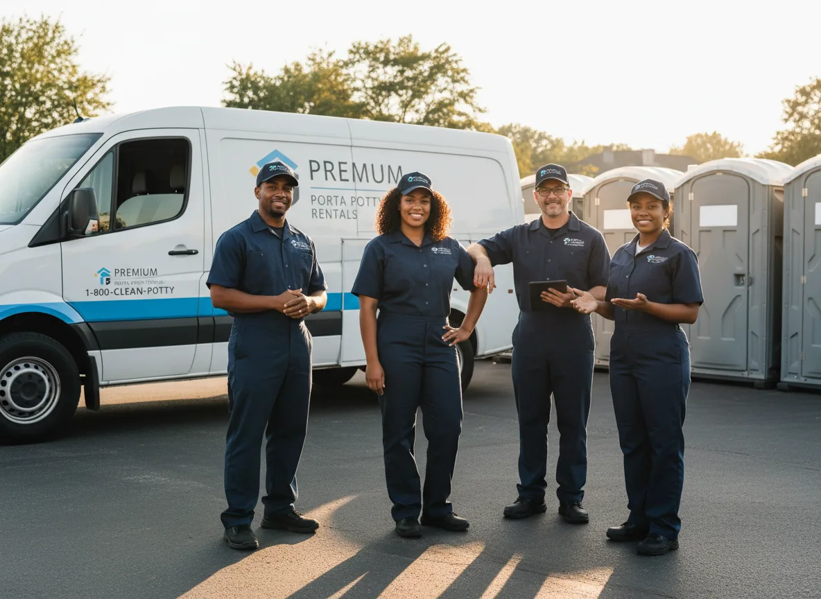 VIP Portable Toilets company in Roscoe, IL